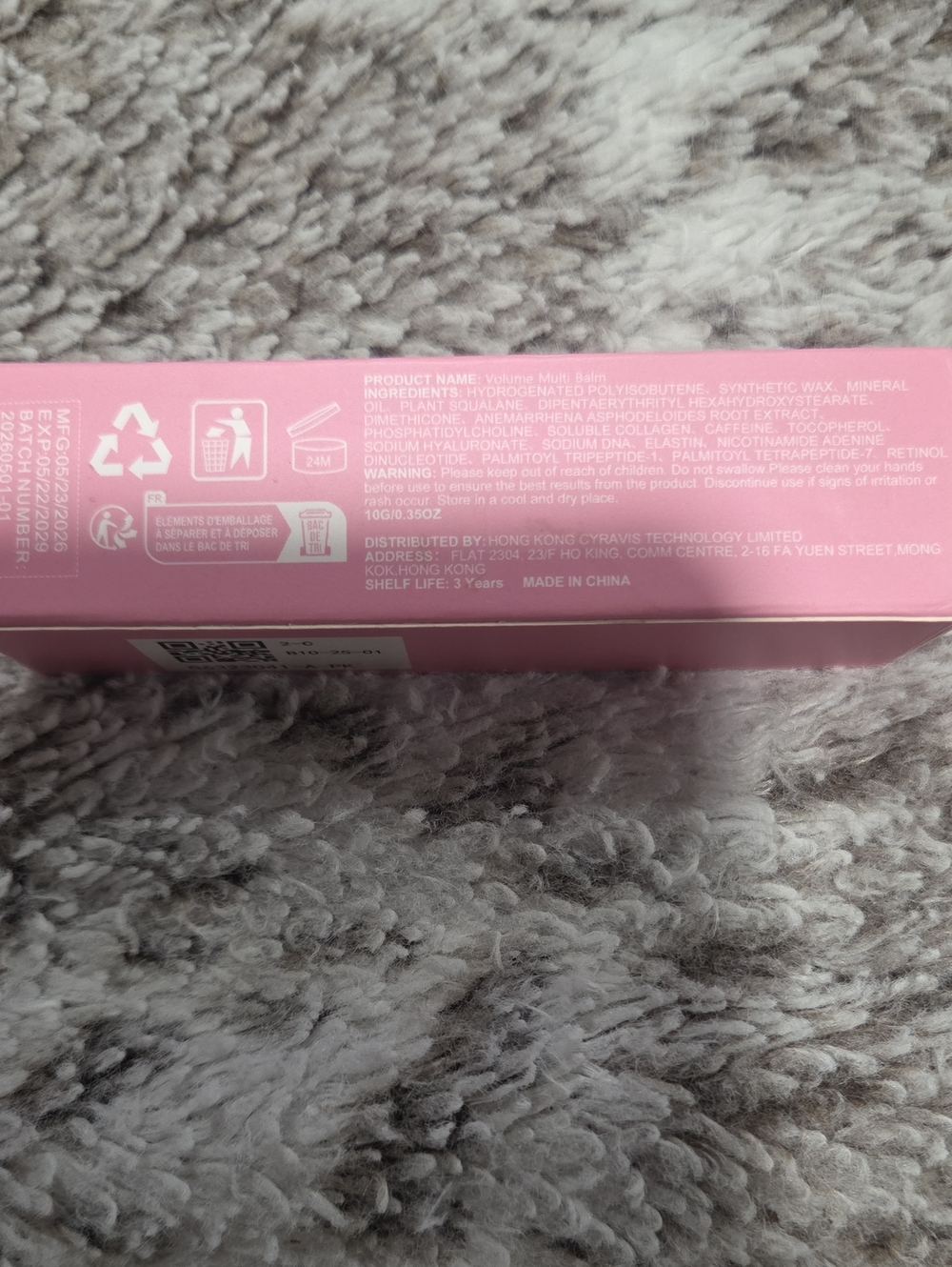 Pink Collagen Volume Multi Balm - Picture 3 of 4